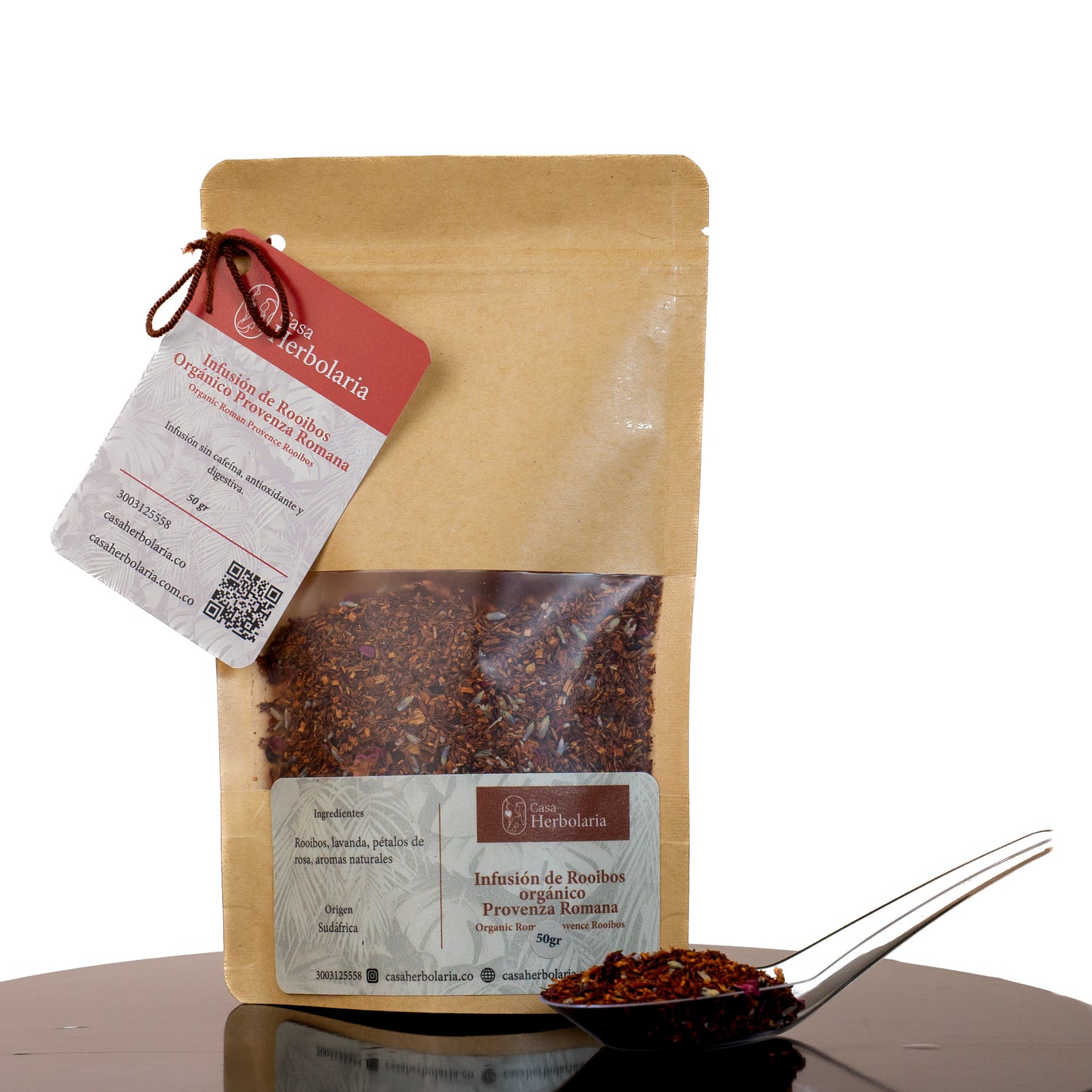 Infusión de Rooibos Orgánico Provenza Romana