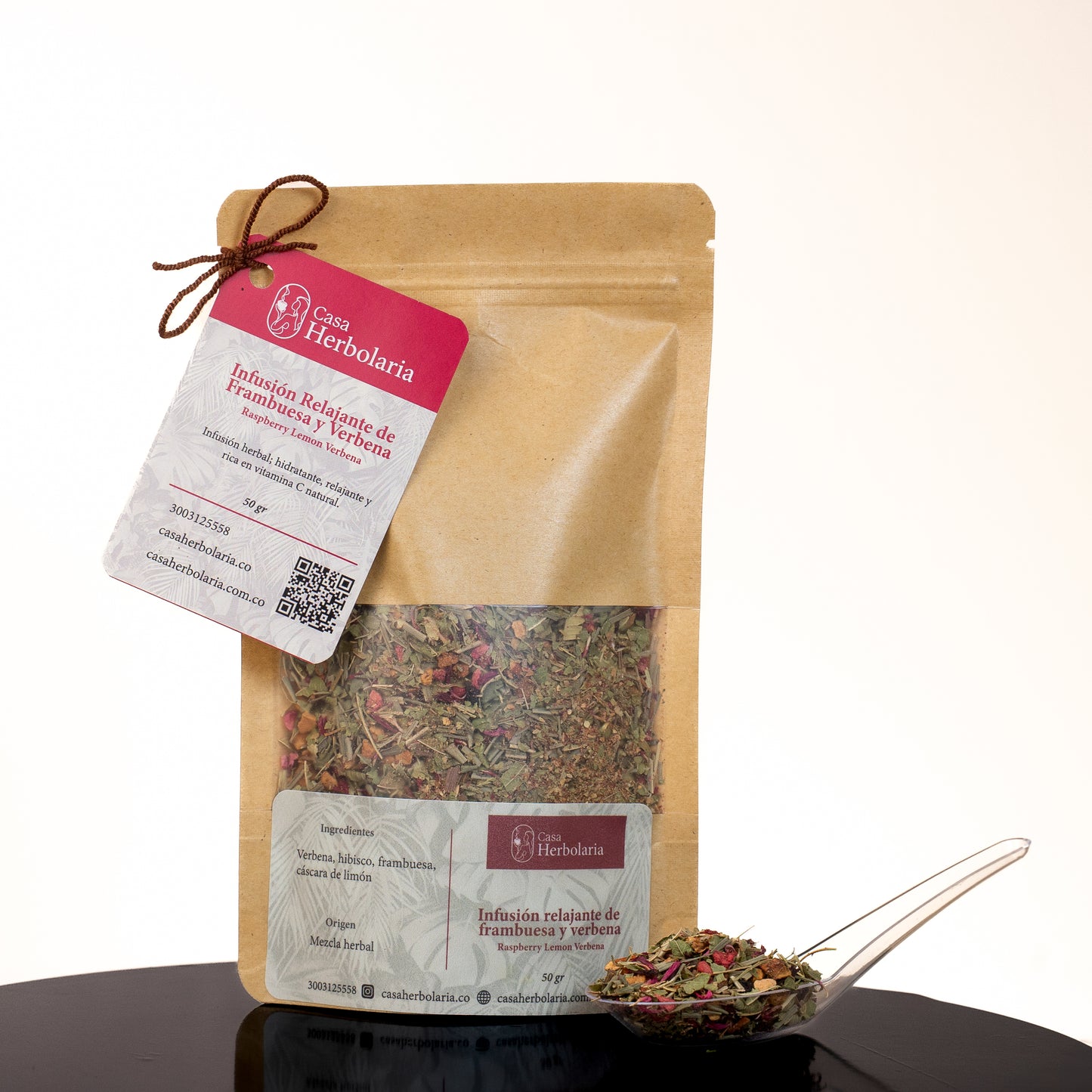 Infusión Relajante de Frambuesa & Verbena