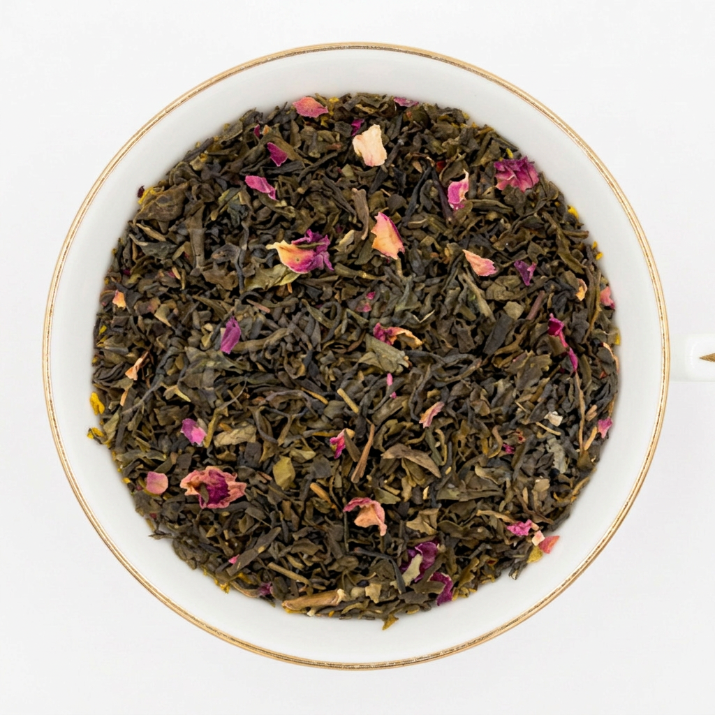 Té Verde Sencha Kyoto con Cereza & Rosa