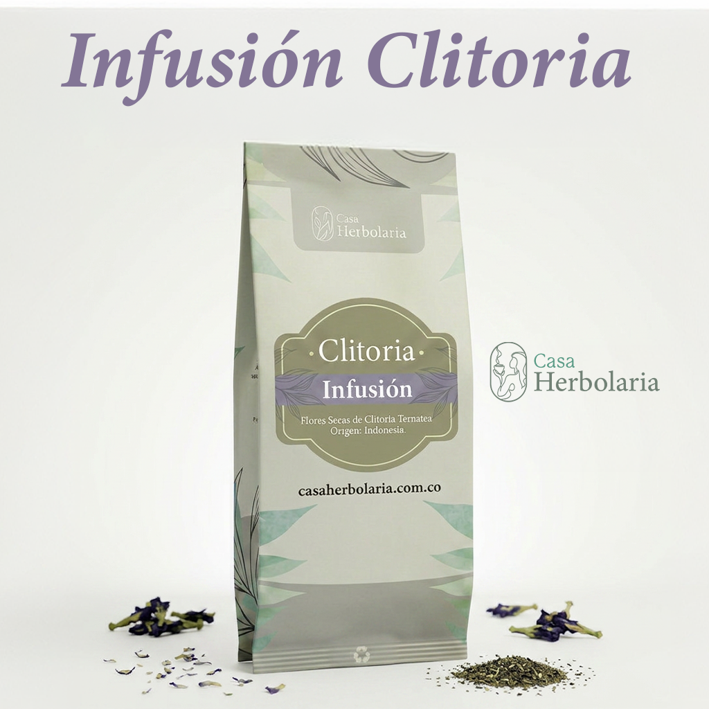 Infusión de Flor de Mariposa Azul (Clitoria)