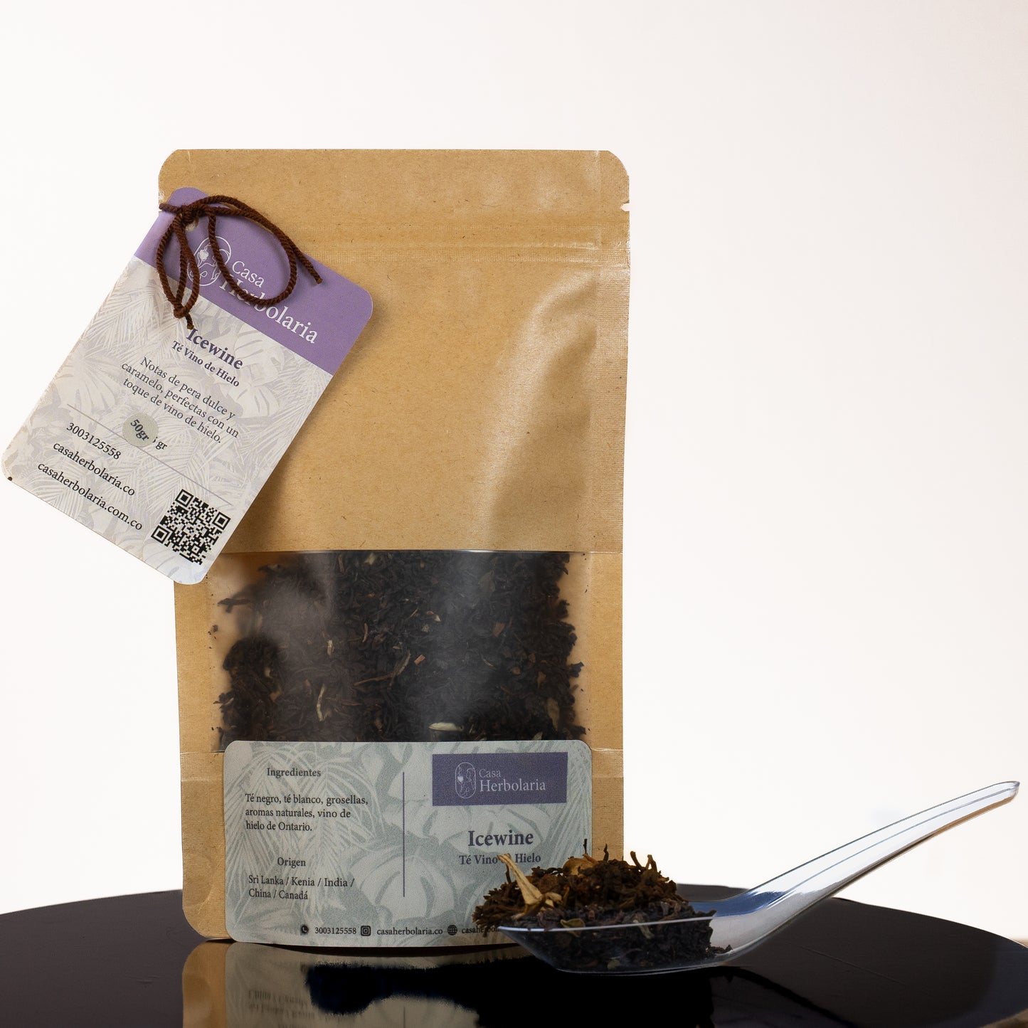 Té Negro Sabor Vino Helado