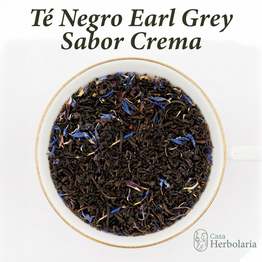 Té Negro Earl Grey Sabor Crema