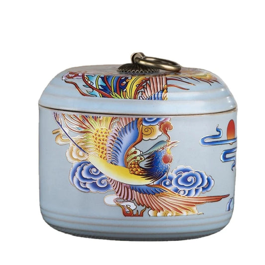 Cuenco Sellado de Cerámica Esmaltada para Té o Café