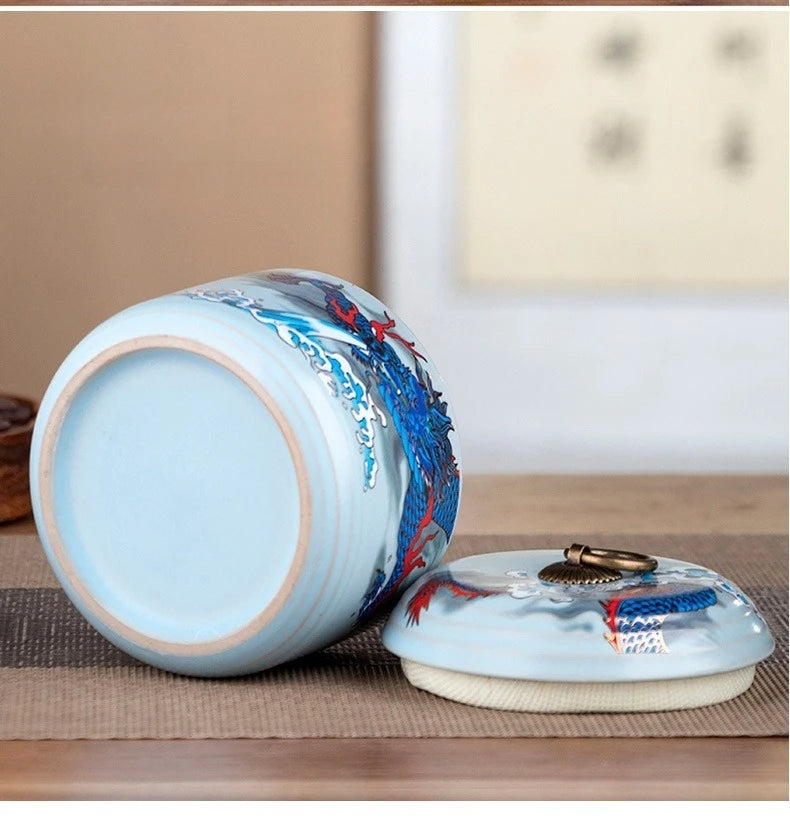 Cuenco Sellado de Cerámica Esmaltada para Té o Café