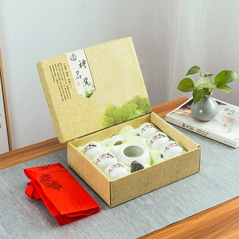 Vajilla para Té - 1 Tetera + 6 Tazas