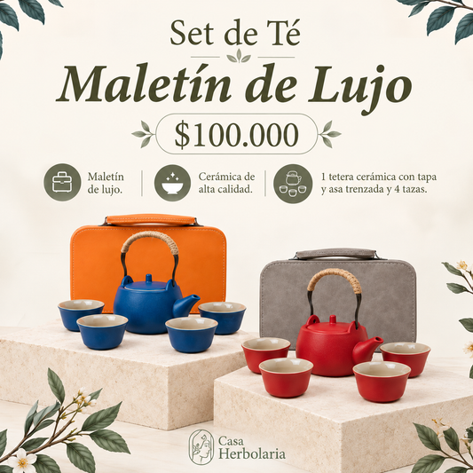 Set de Té - Maletín de Lujo pequeño