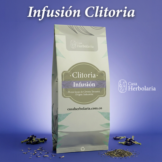 Infusión de Flor de Mariposa Azul (Clitoria)