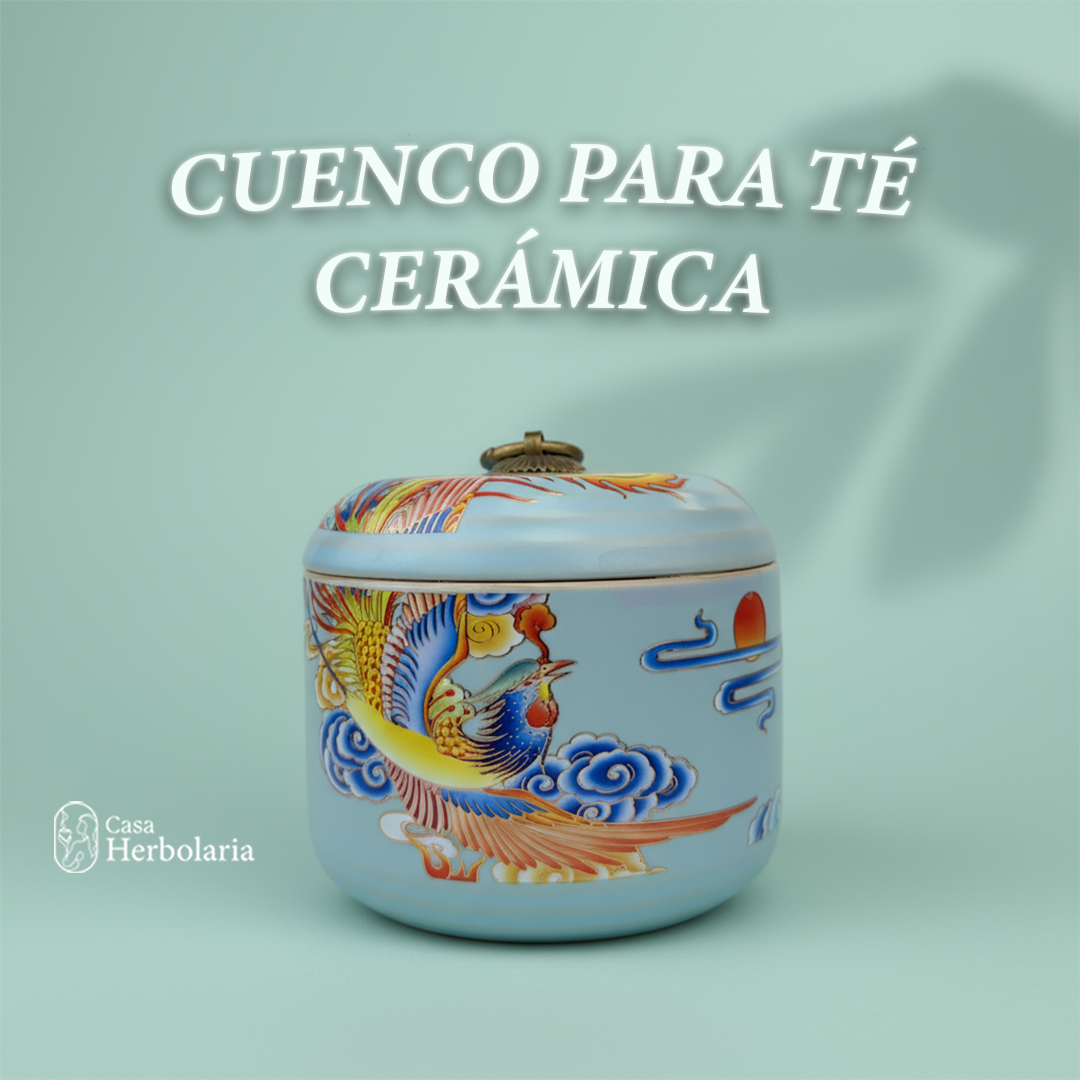 Cuenco Sellado de Cerámica Esmaltada para Té o Café