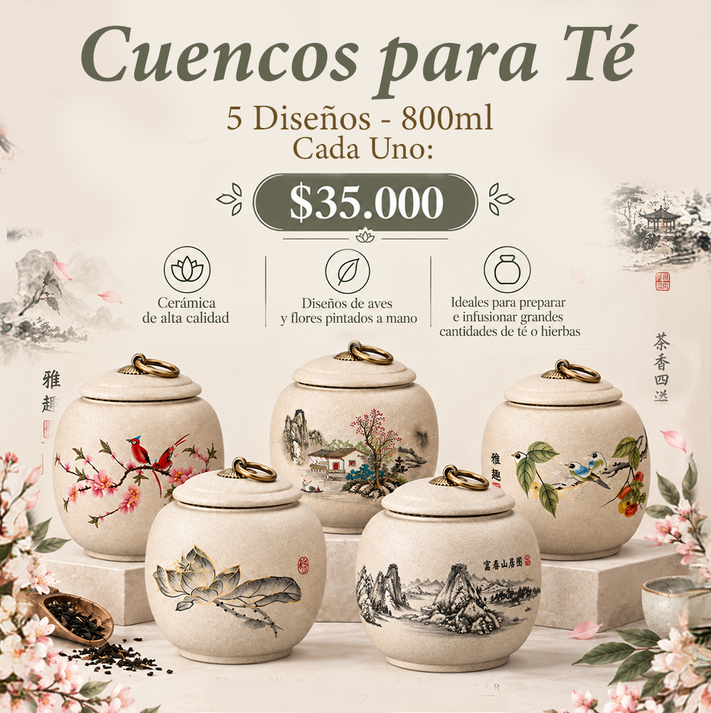 Cuencos para Té - 800ml