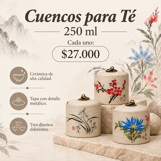 Cuencos para Té - 250 ml