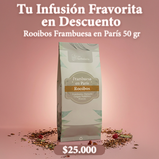 Infusión de Rooibos Sabor Frambuesa en París