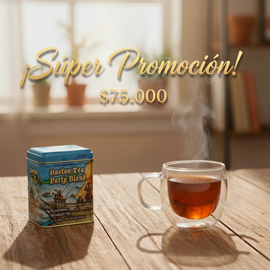Té Negro Boston Tea Party - Caja 24 Bolsas