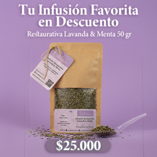 Infusión Restaurativa Lavanda & Menta