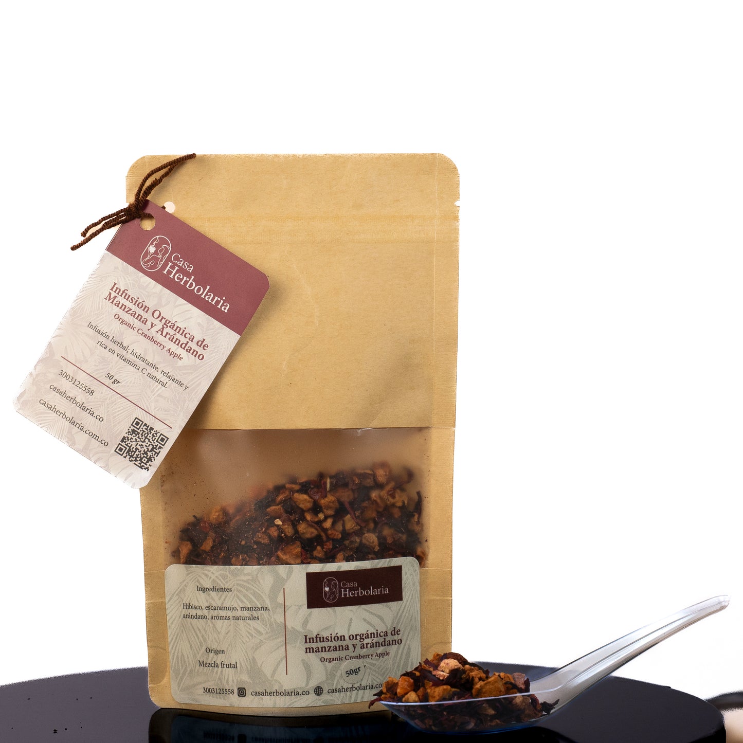 Infusión Orgánica Manzana & Arándano
