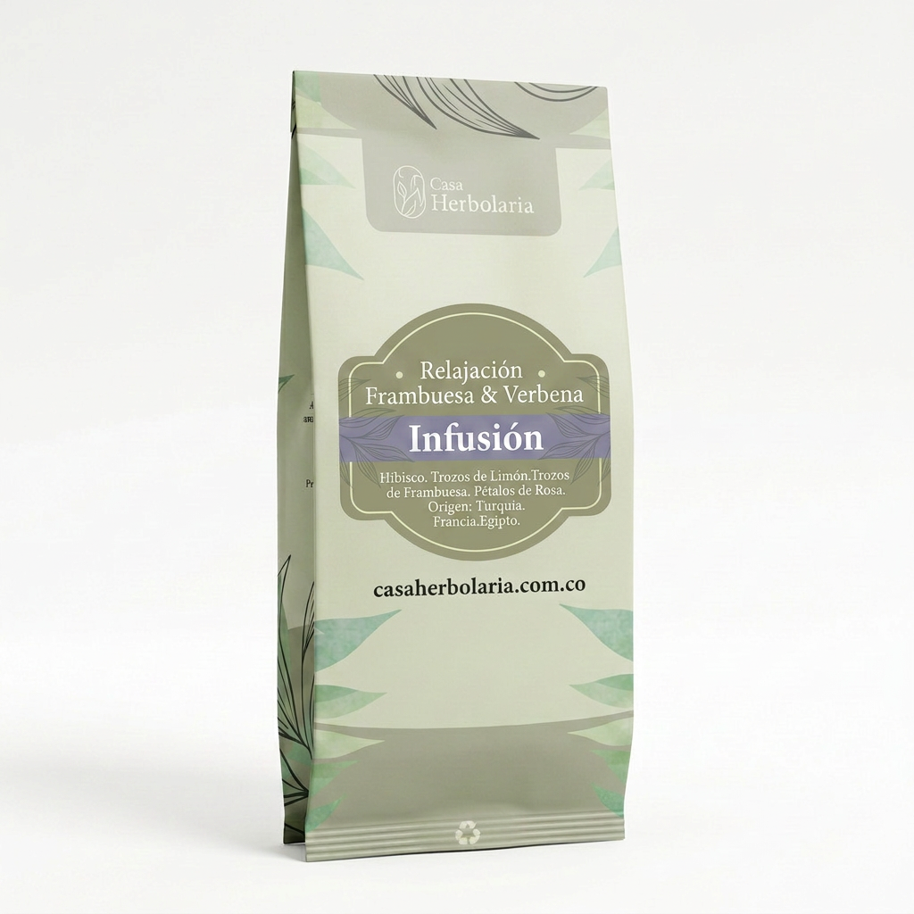 Infusión Relajante de Frambuesa & Verbena