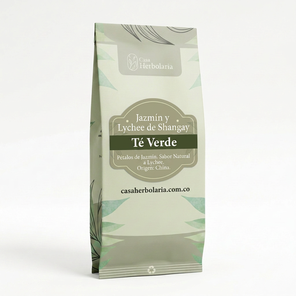 Té Verde con Jazmín y lychee de Shangay