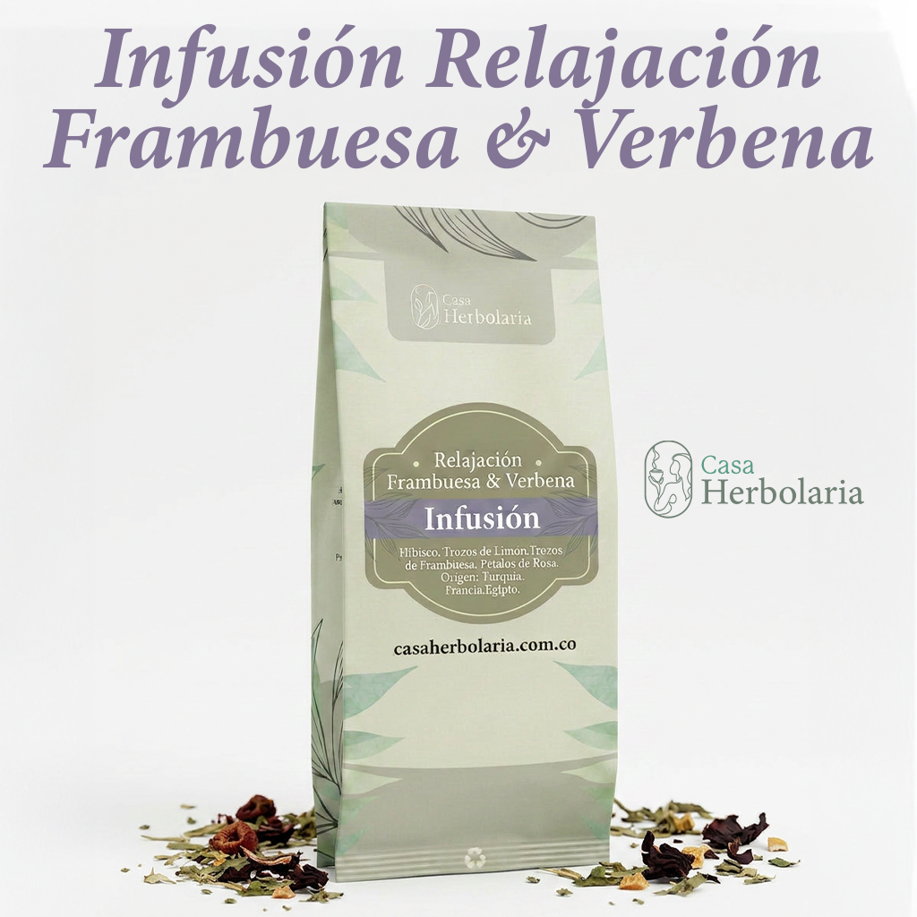 Infusión Relajante de Frambuesa & Verbena