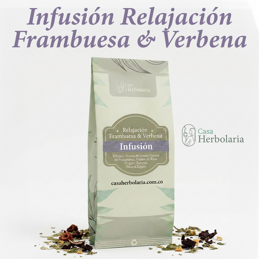 Infusión Relajante de Frambuesa & Verbena