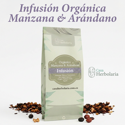 Infusión Orgánica Manzana & Arándano