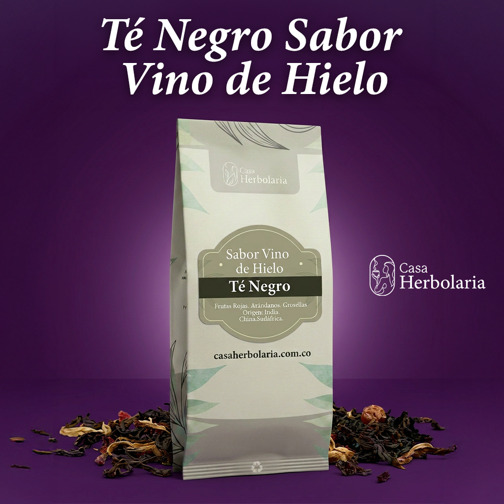 Té Negro Sabor Vino Helado