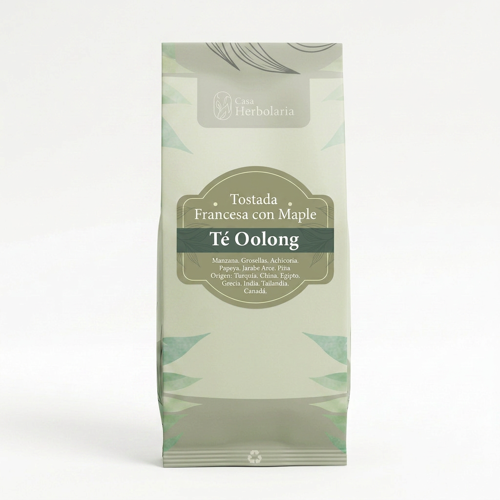 Pocillo con Cuchara y Caja de Lujo + Infusor Capsula + Té Oolong Tostada Francesa con Maple 50 gr