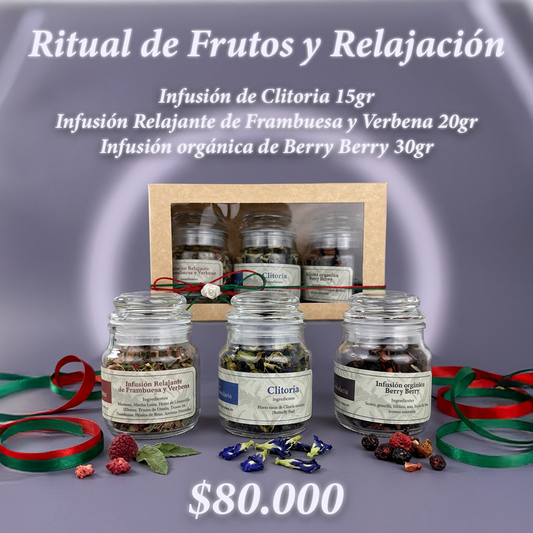 Ritual de Frutos y Relajación 🍓💜