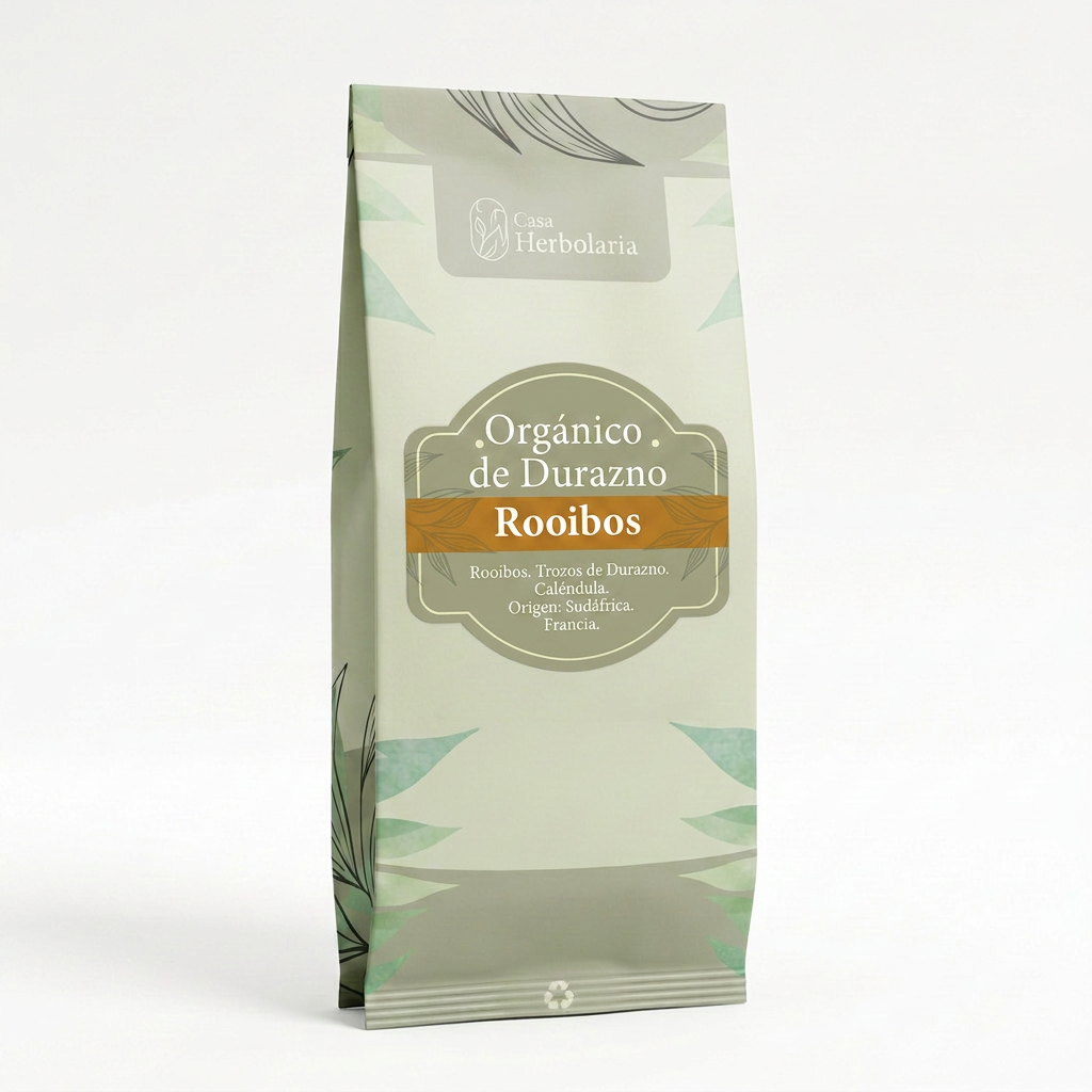 Infusión de Rooibos Orgánico de Durazno
