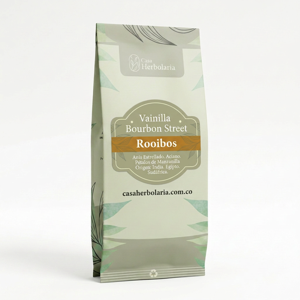 Pack x3 Infusiones de Rooibos - Crema de Caramelo - Vainilla Bourbon Street - Orgánico de durazno