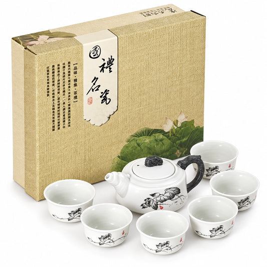 Set de Té 7 piezas  - Caja de Lujo