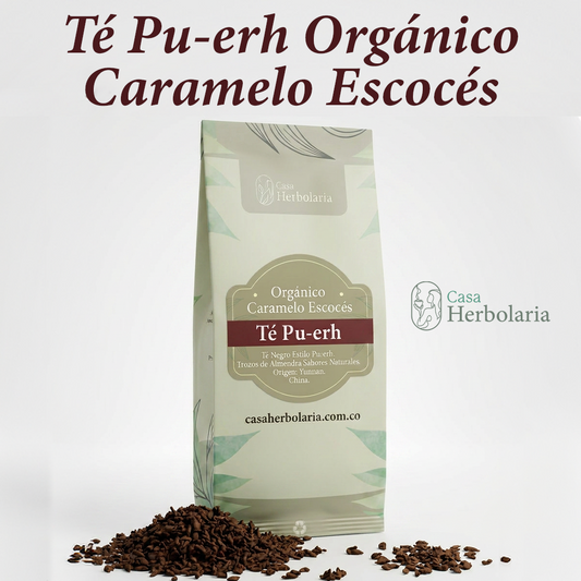 Té Pu-erh Orgánico Caramelo Escocés