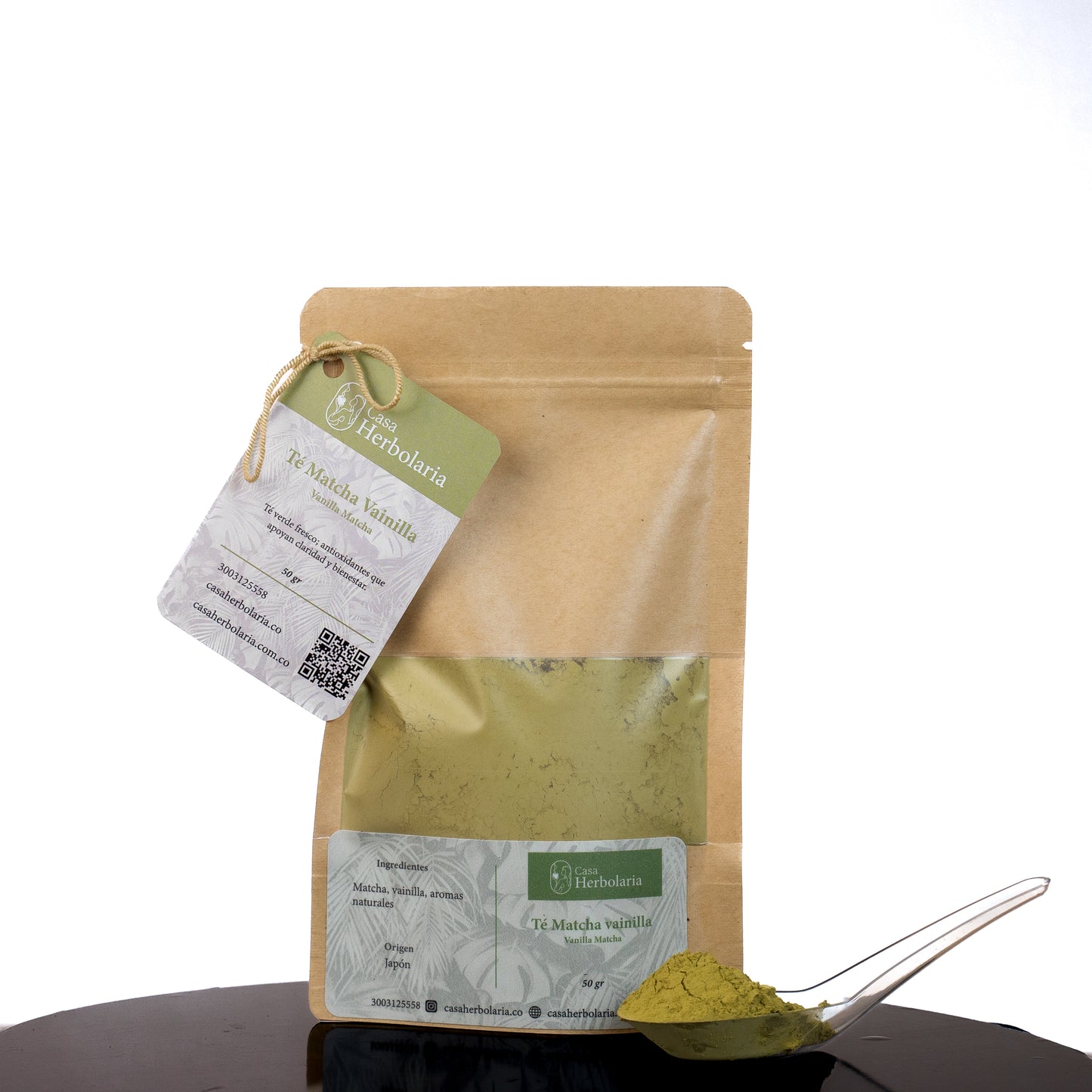 Pack x3 Infusiones de Té Matcha - Vainilla - Bengal Club - Vainilla Suave y Dulce