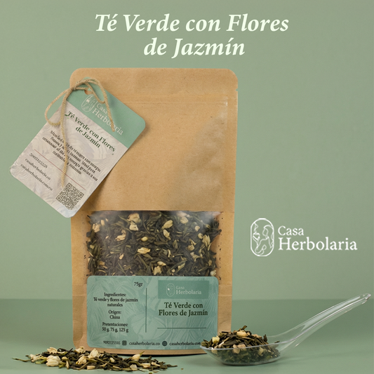 Té Verde con Flores de Jazmín