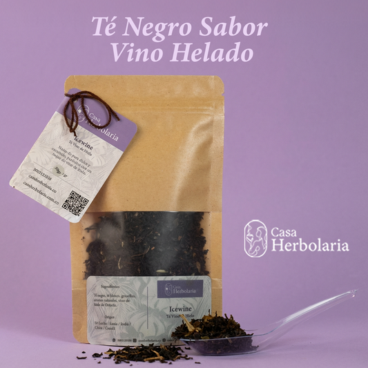Té Negro Sabor Vino Helado