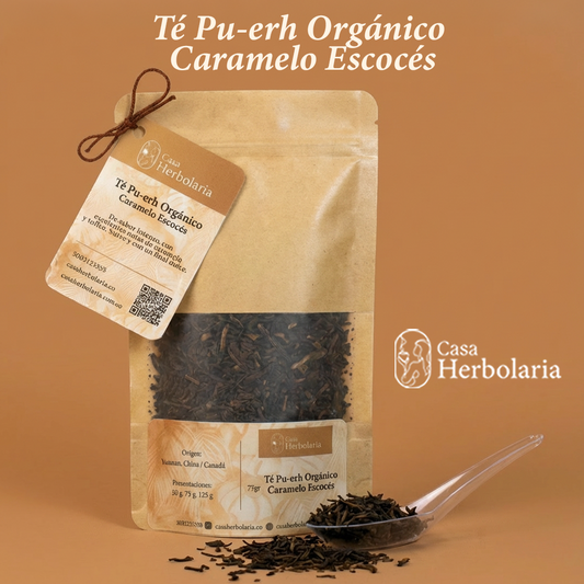 Té Pu-erh Orgánico Caramelo Escocés