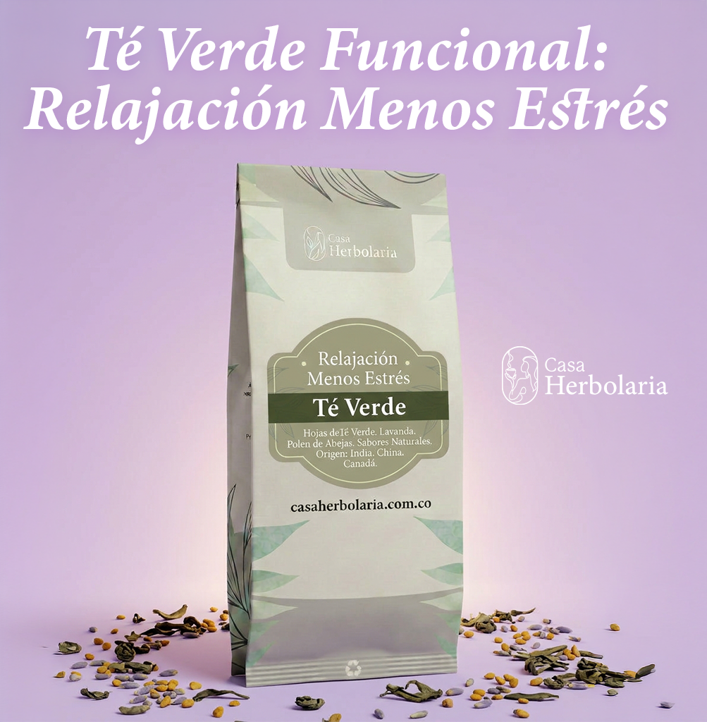 Té  Verde Funcional - Relajación: Menos Estrés