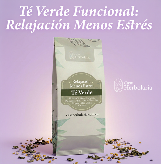 Té  Verde Funcional - Relajación: Menos Estrés