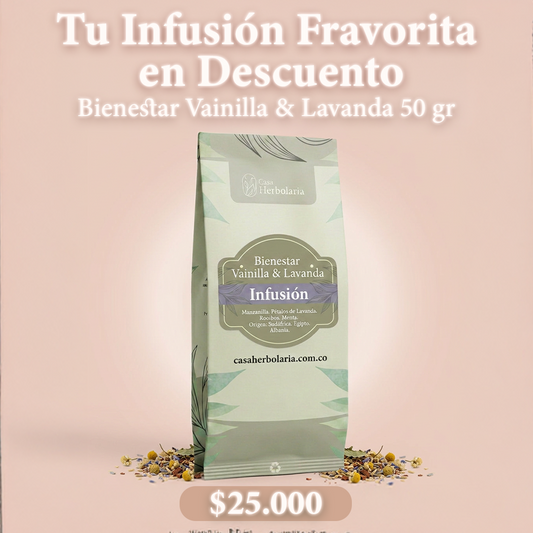 Infusión Bienestar Vainilla & Lavanda