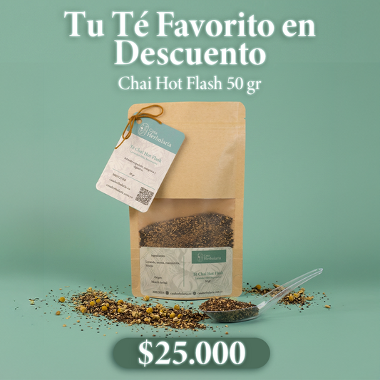 Té Chai Hot Flash
