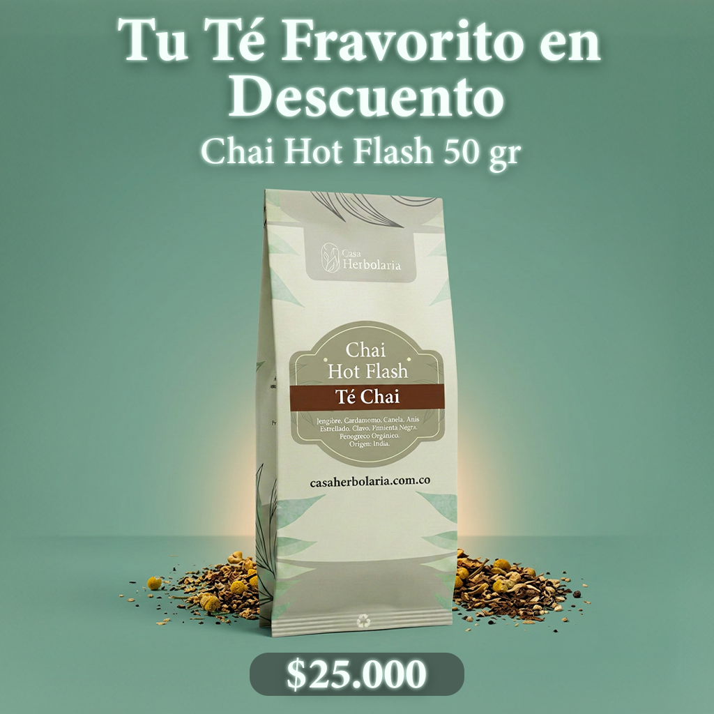 Té Chai Hot Flash