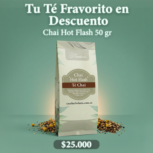 Té Chai Hot Flash