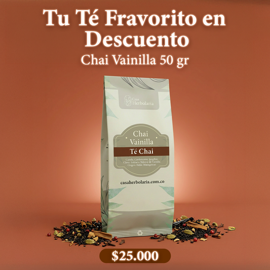Té Chai de Vainilla