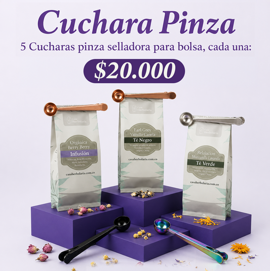 Cucharas Pinzas Para Bolsa