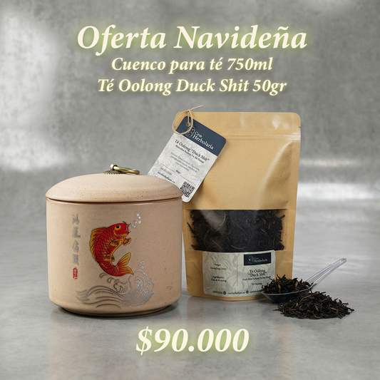 Cuenco en cerámica 750 ml - Té Oolong Duck Shit 50gr