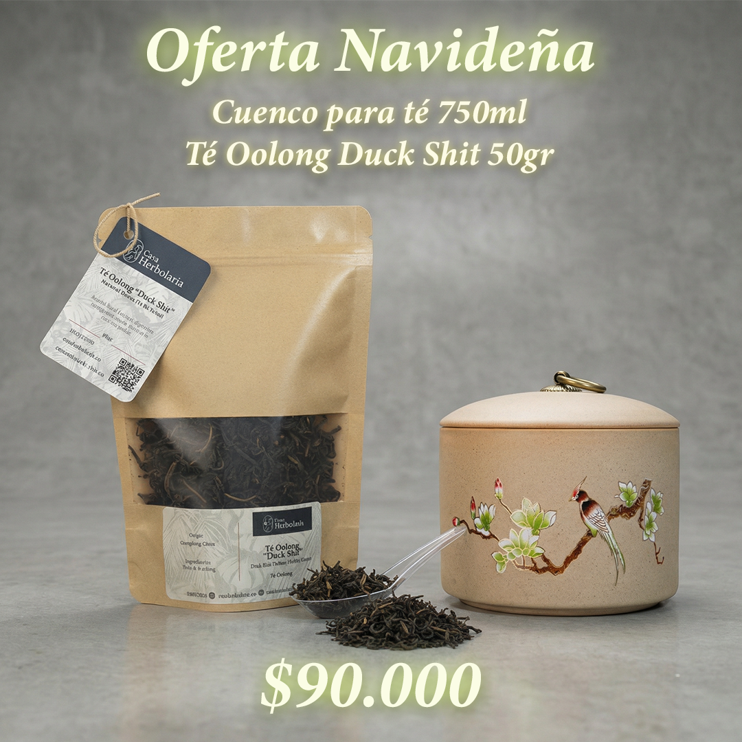 Cuenco en cerámica 750 ml - Té Oolong Duck Shit 50gr