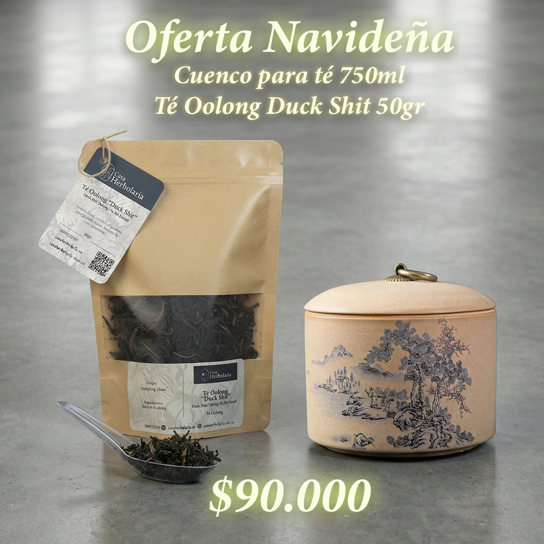 Cuenco en cerámica 750 ml - Té Oolong Duck Shit 50gr