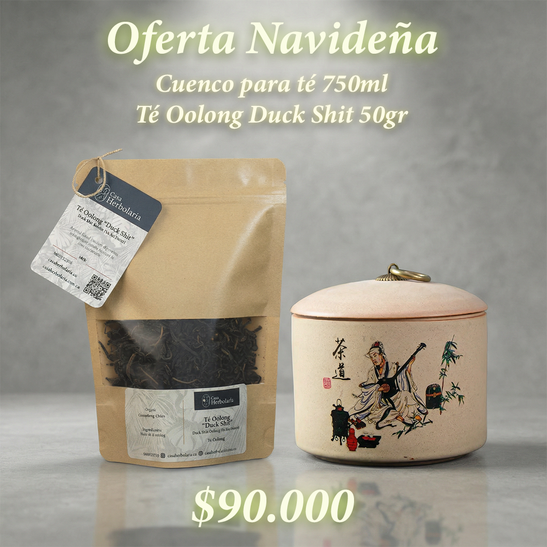 Cuenco en cerámica 750 ml - Té Oolong Duck Shit 50gr