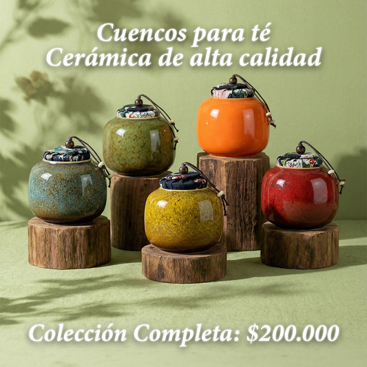 Cuenco Pequeño de Cerámica para Té