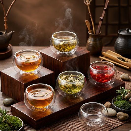 Juego de 6 Cuencos Pequeños de Doble Fondo