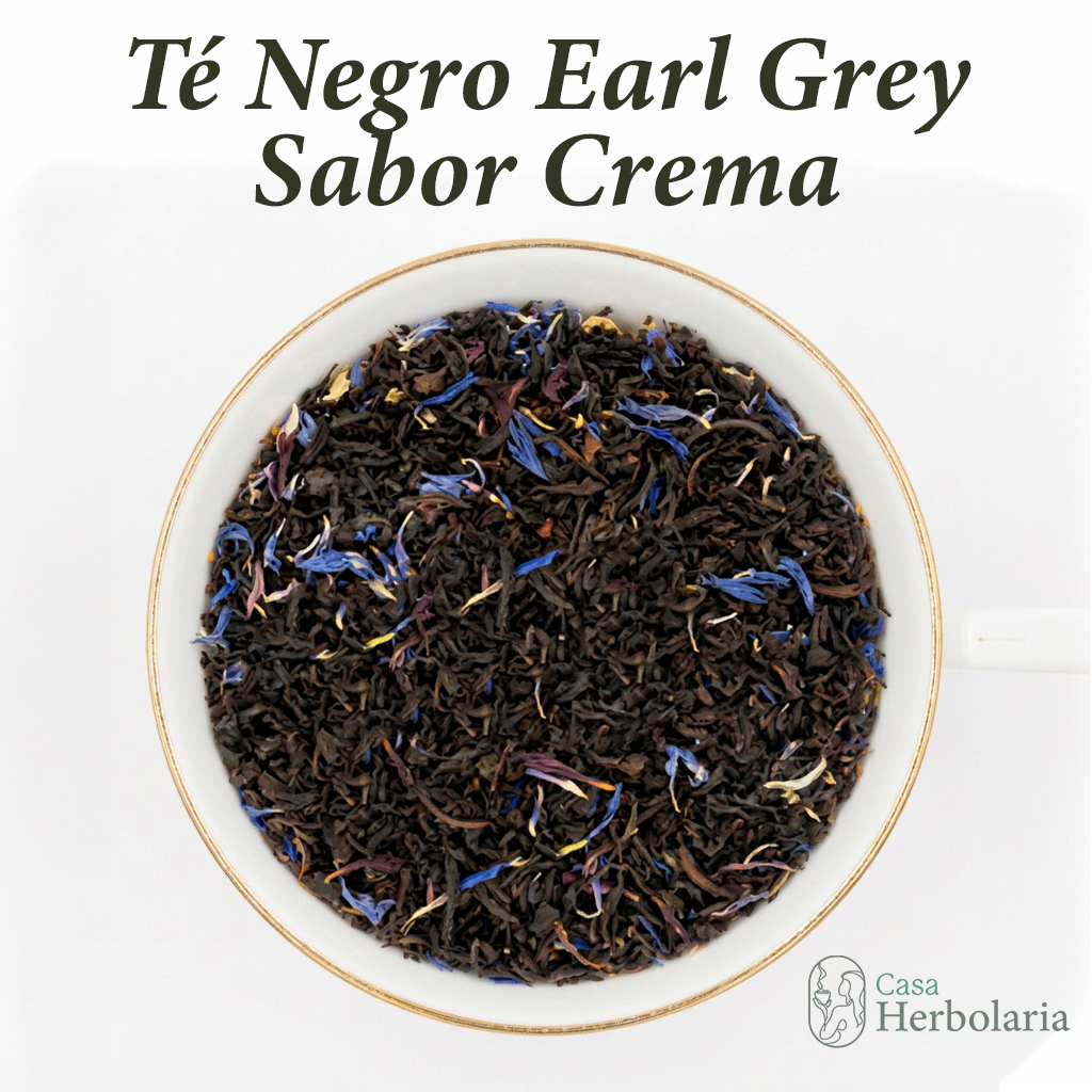 Té Negro Earl Grey Sabor Crema
