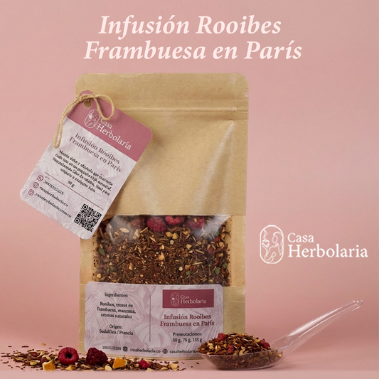 Infusión de Rooibos Sabor Frambuesa en París